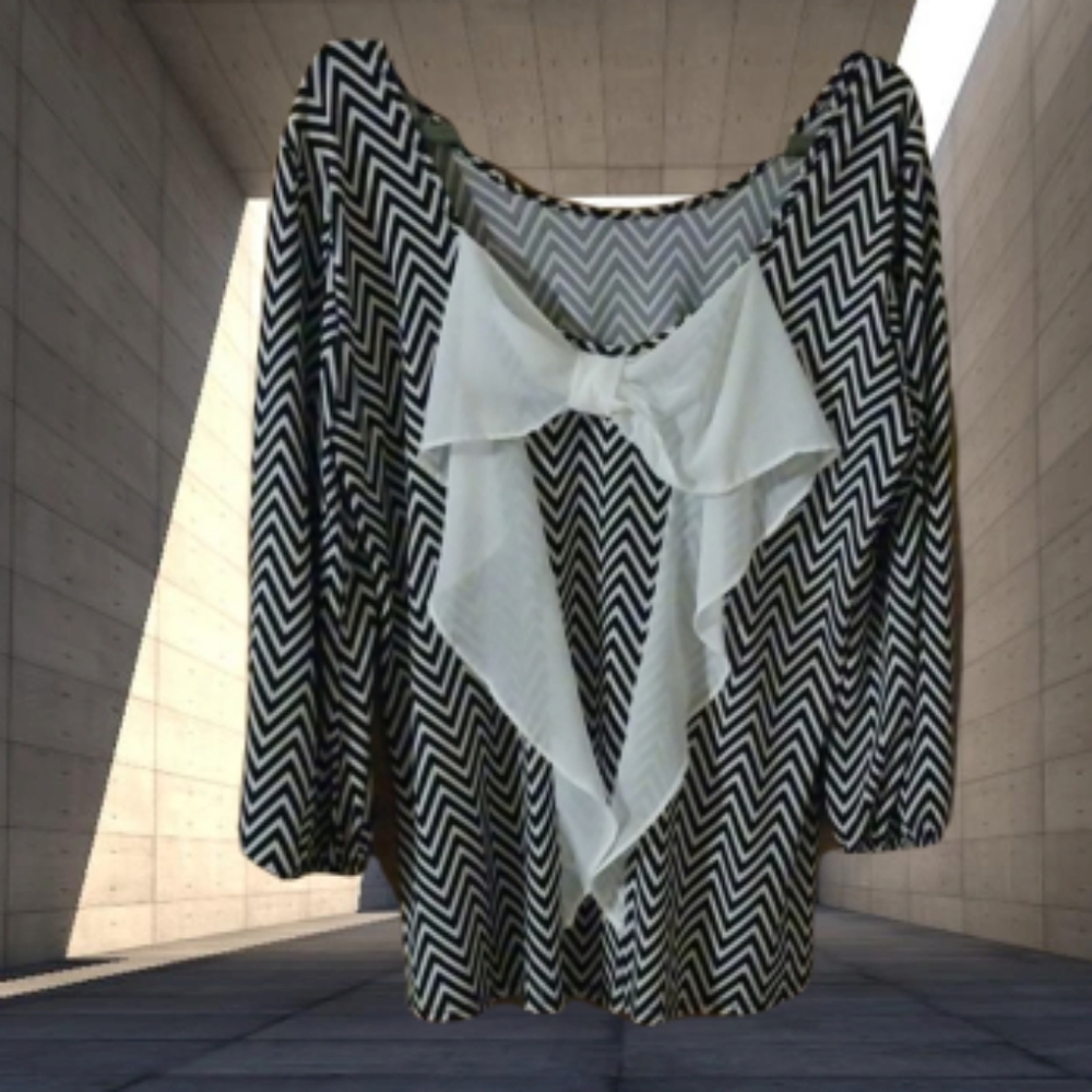 Herringbone top